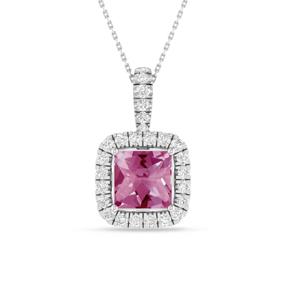 White Gold - Pink Tourmaline