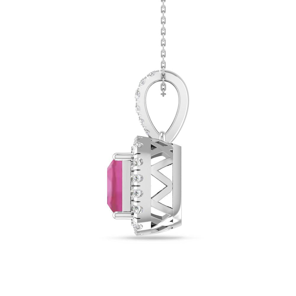 White Gold - Pink Tourmaline