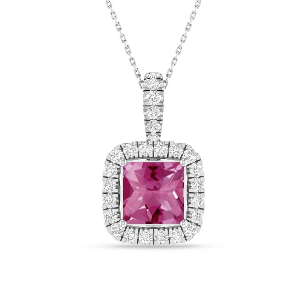 White Gold - Pink Tourmaline