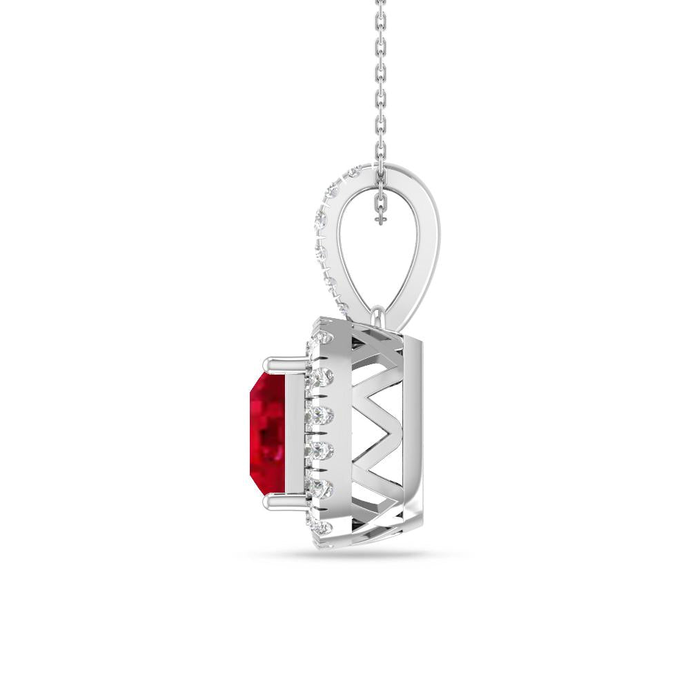 White Gold - Ruby