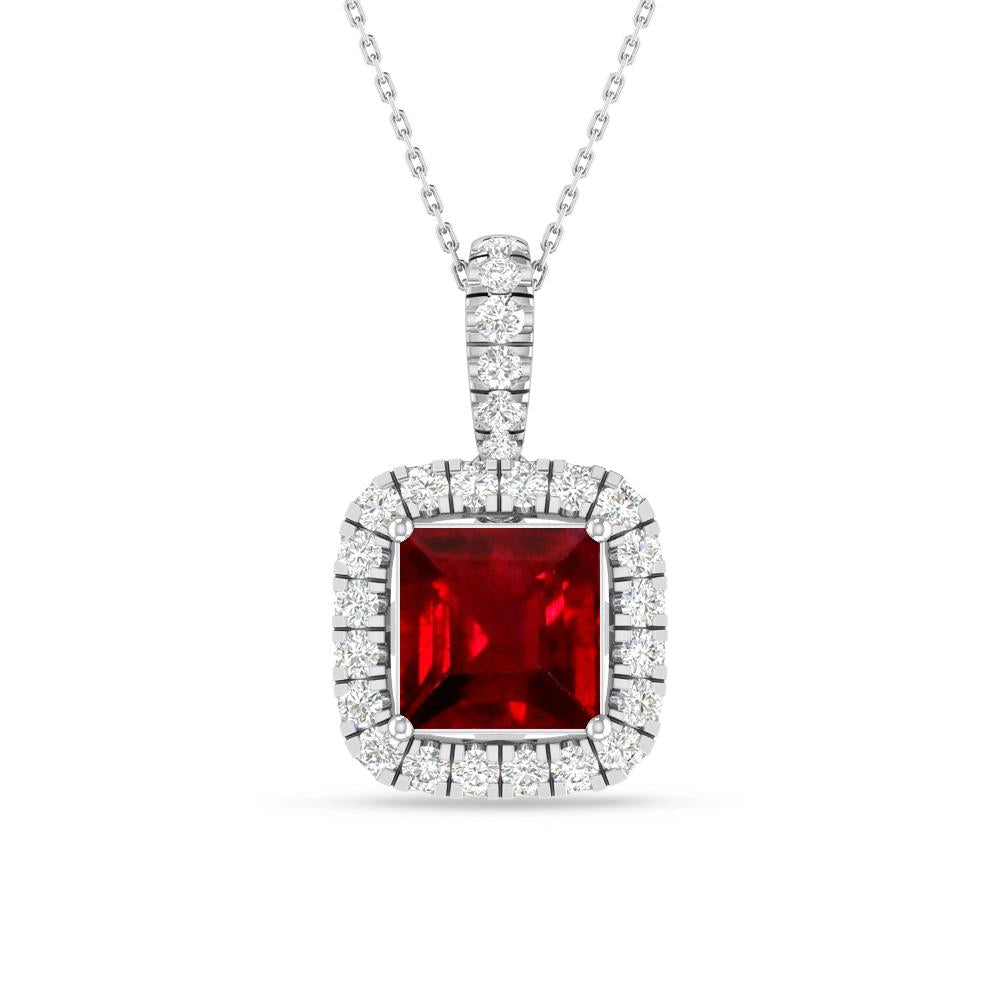 White Gold - Ruby