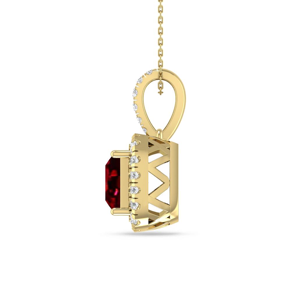 Yellow Gold - Ruby