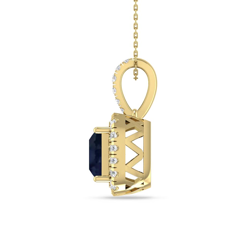 Yellow Gold - Sapphire