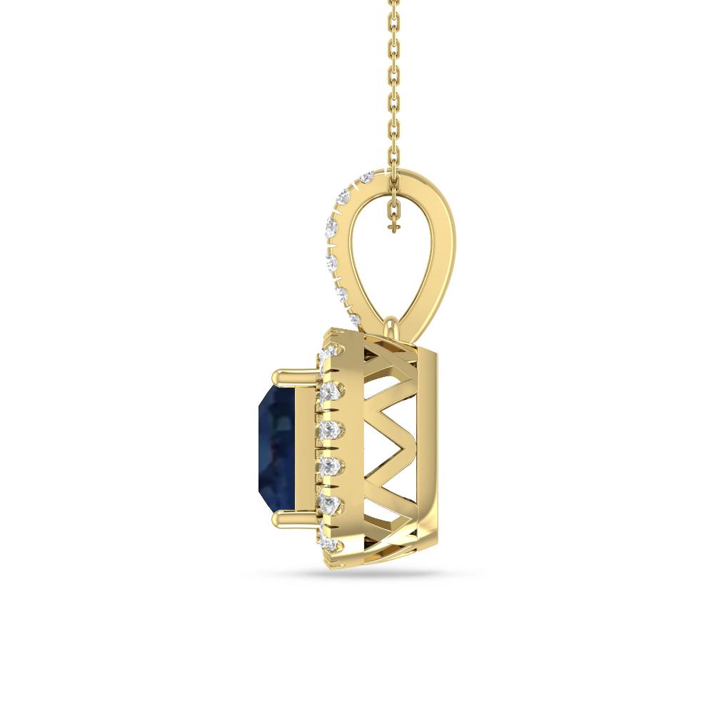 Yellow Gold - Sapphire