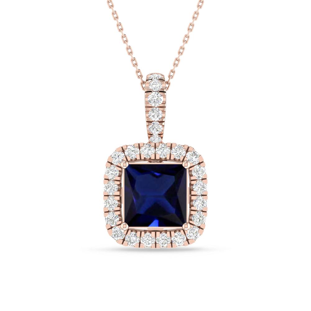 Rose Gold - Sapphire