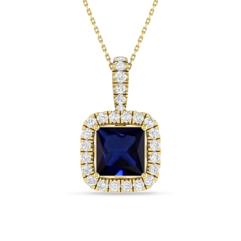 Yellow Gold - Sapphire