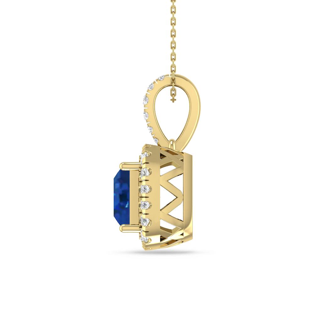 Yellow Gold - Sapphire