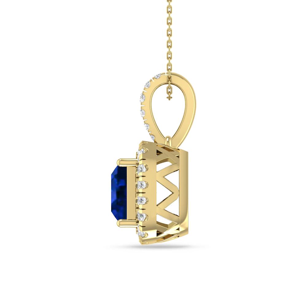 Yellow Gold - Sapphire