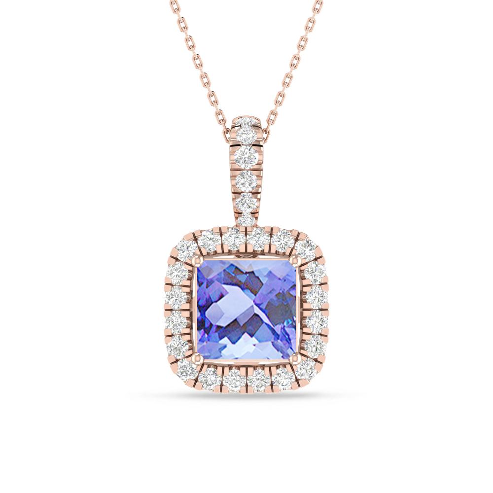 Rose Gold - Tanzanite