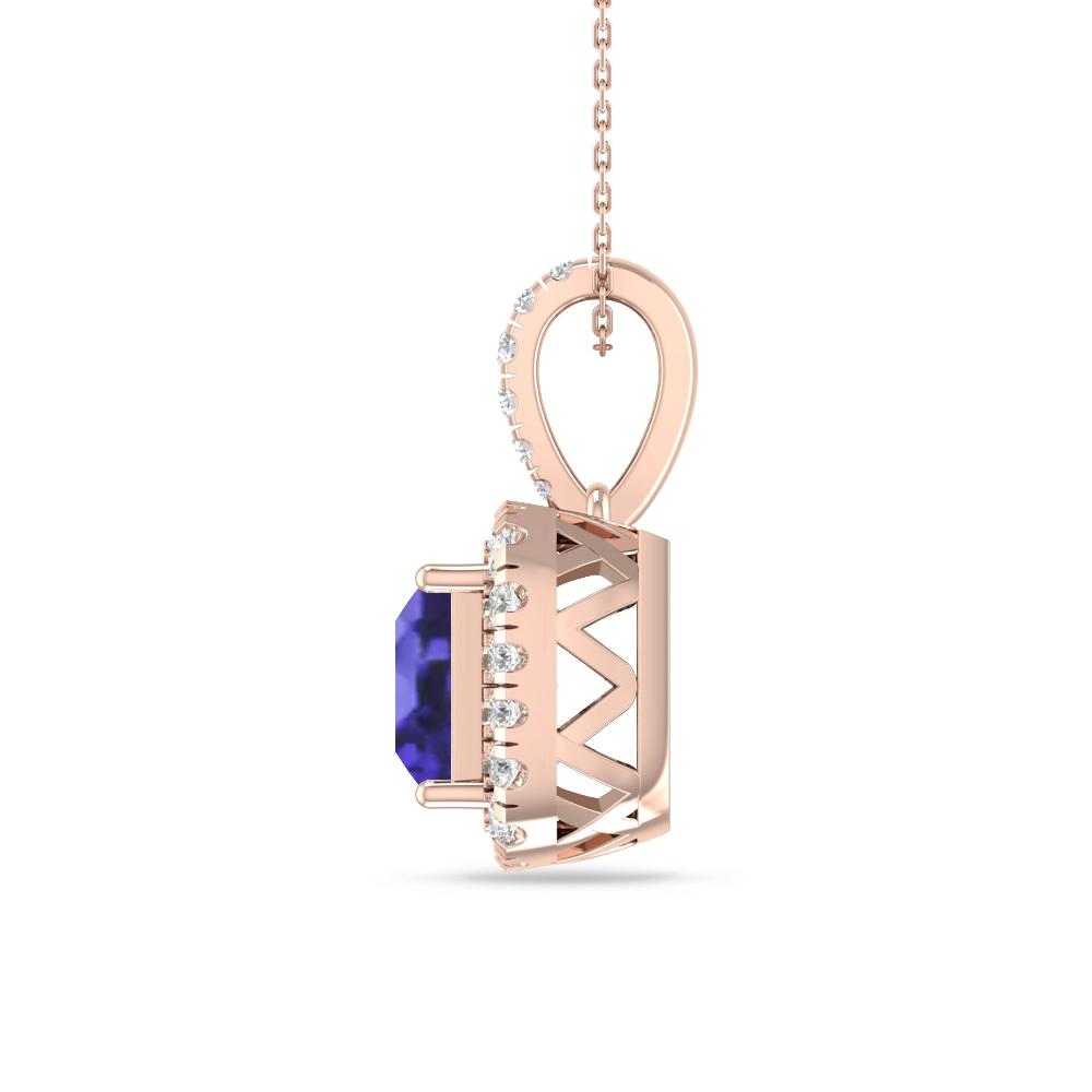 Rose Gold - Tanzanite