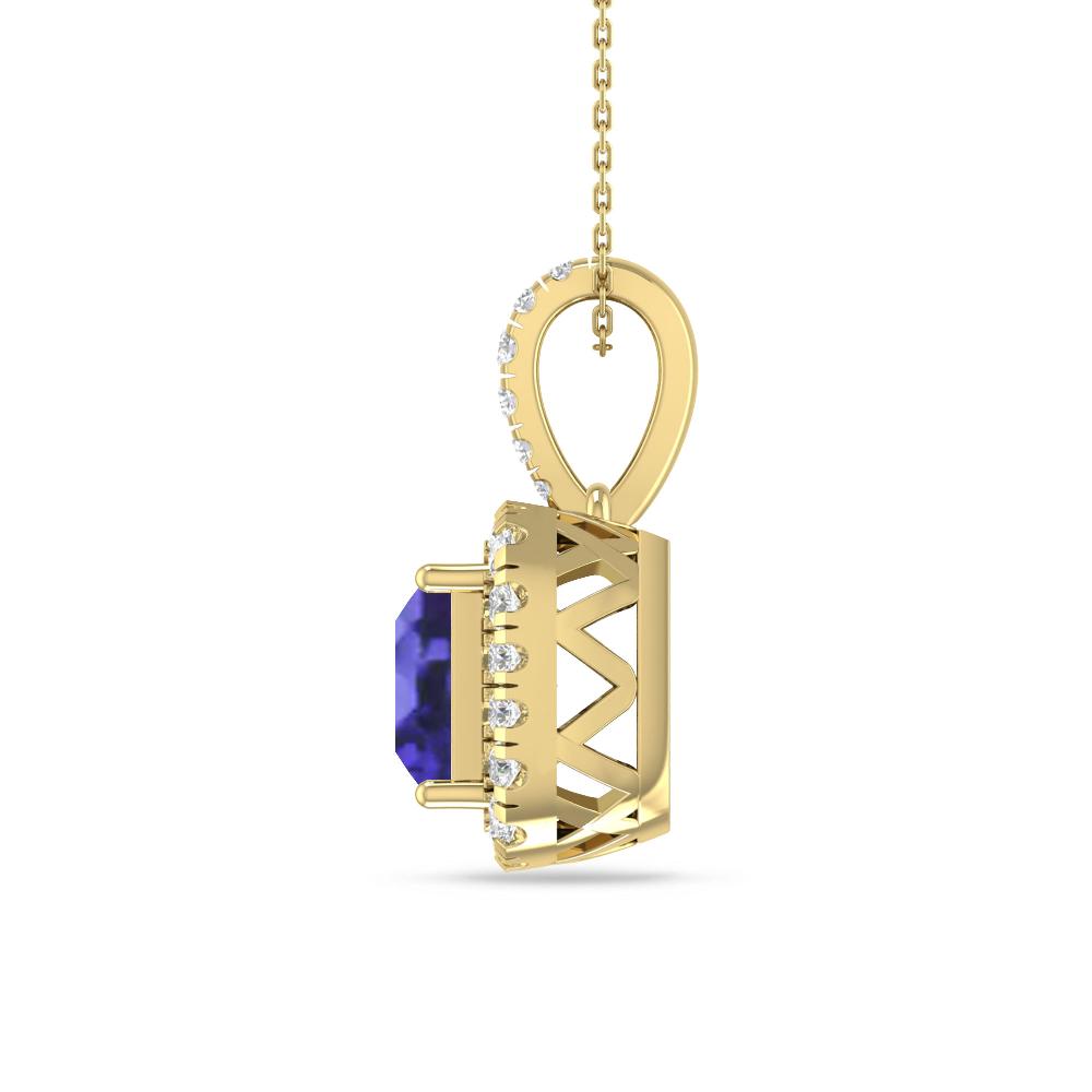 Yellow Gold - Tanzanite