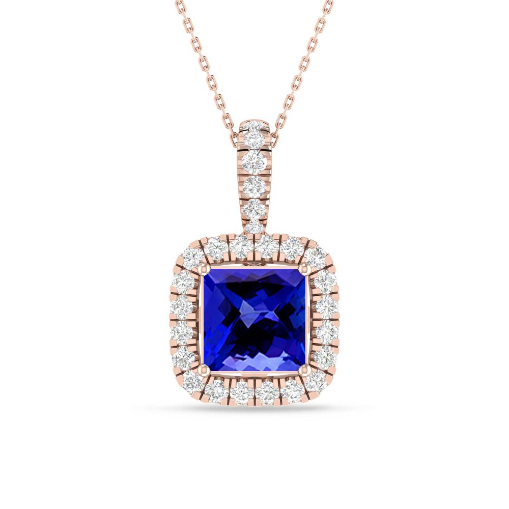 Rose Gold - Tanzanite