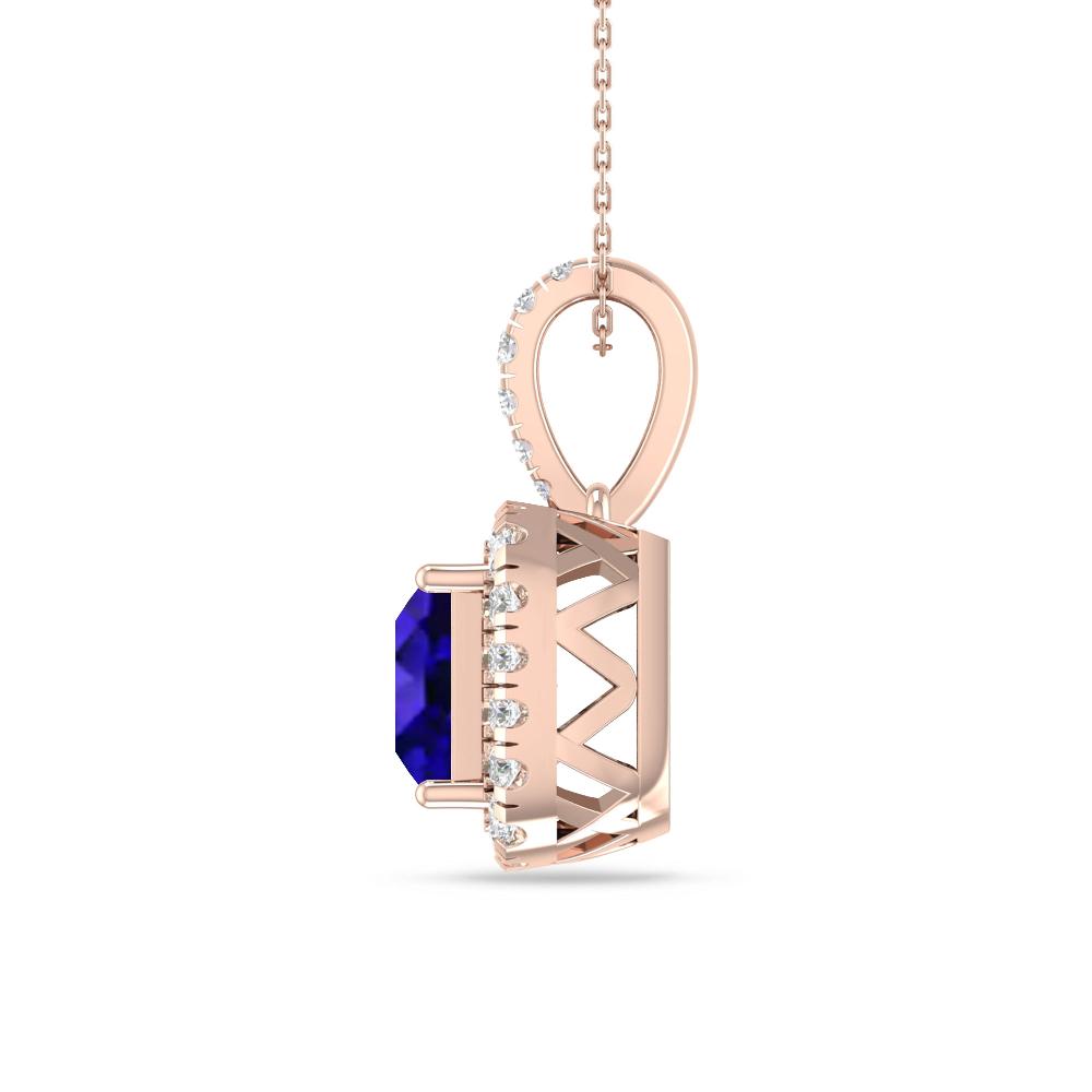 Rose Gold - Tanzanite