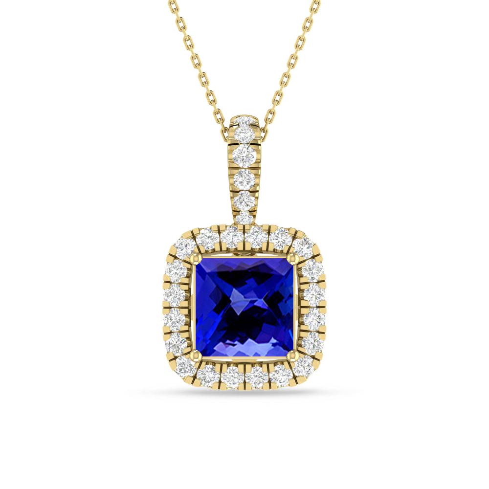 Yellow Gold - Tanzanite