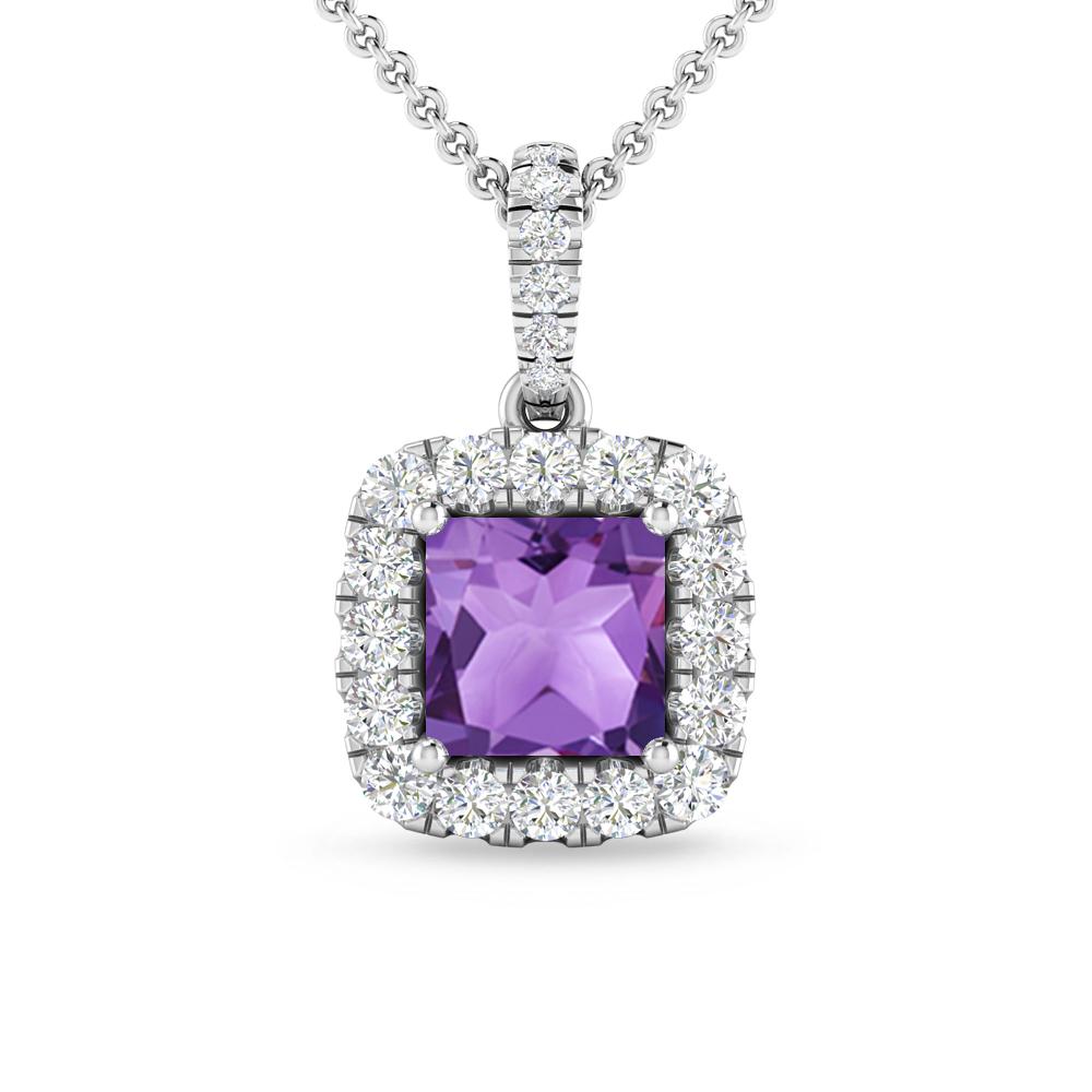 White Gold - Amethyst