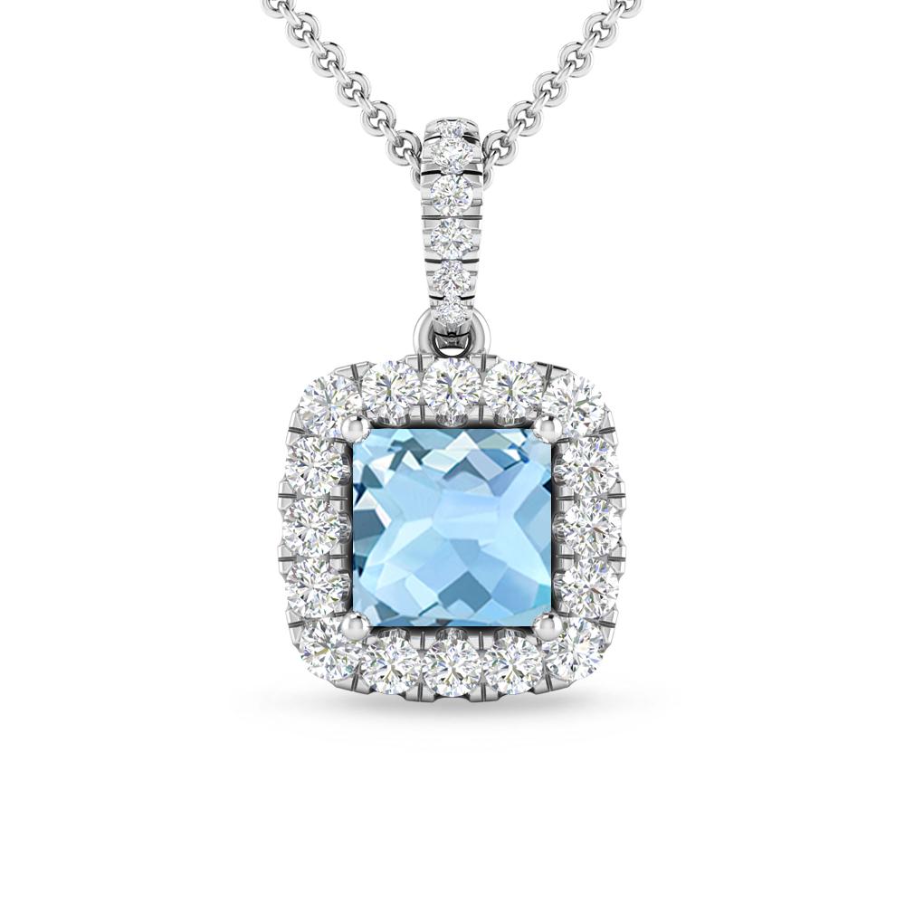 White Gold - Aquamarine