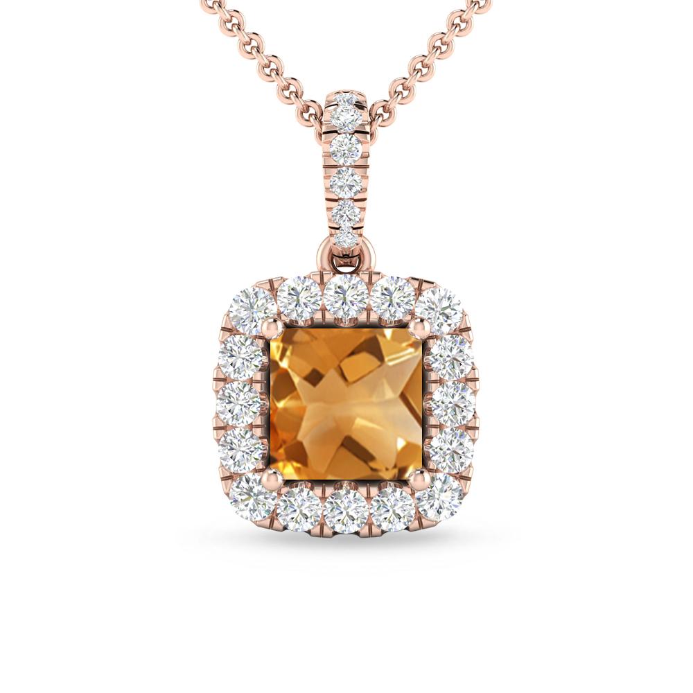 Rose Gold - Citrine