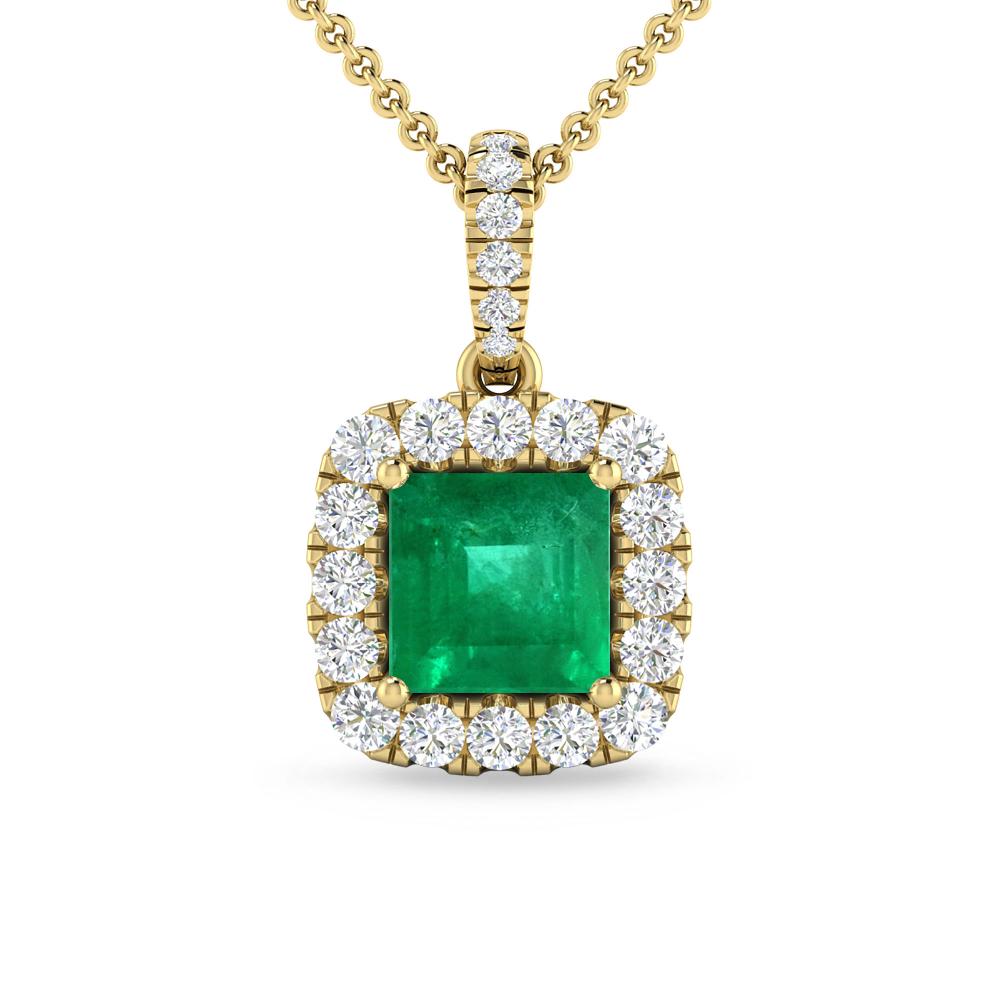 Yellow Gold - Emerald