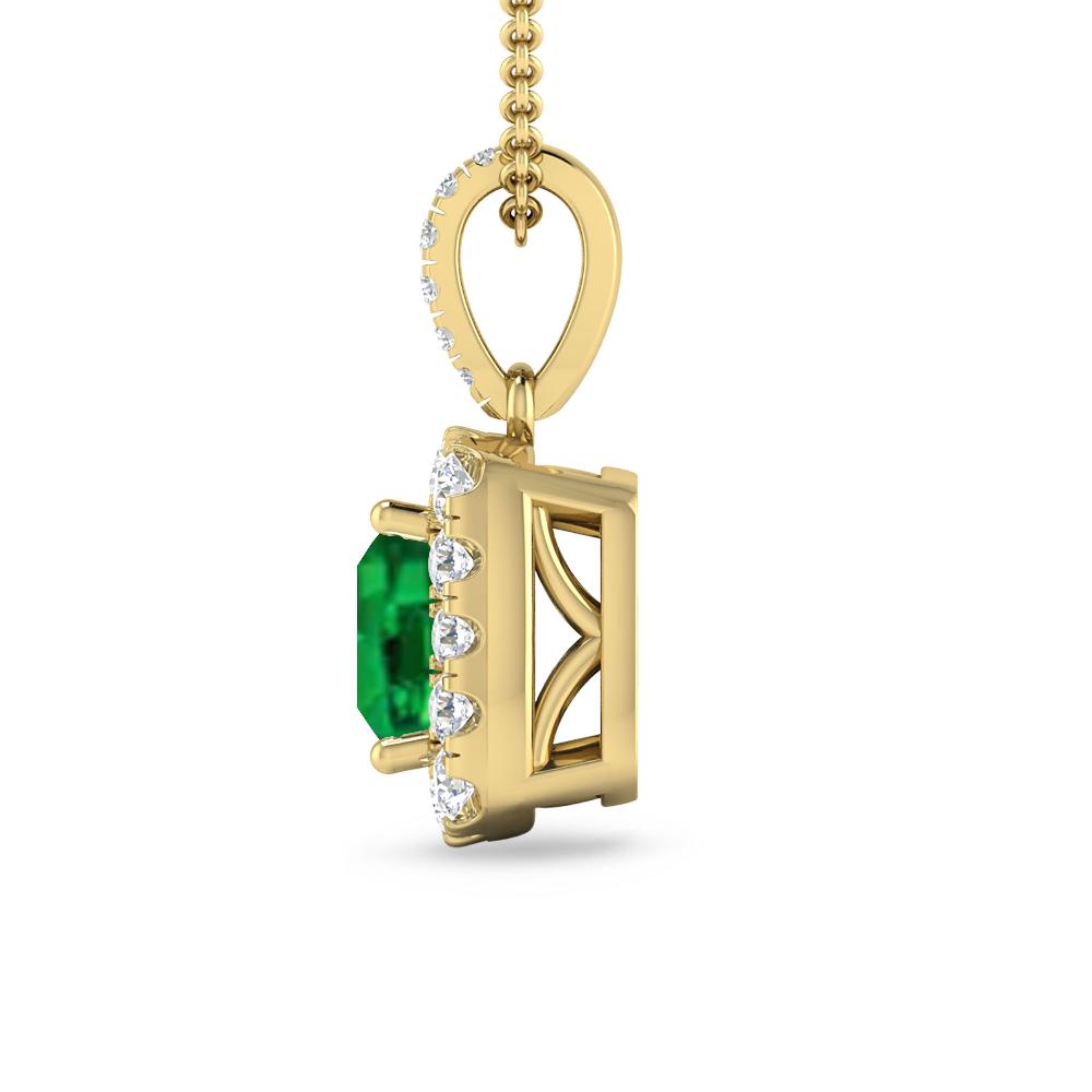 Yellow Gold - Emerald