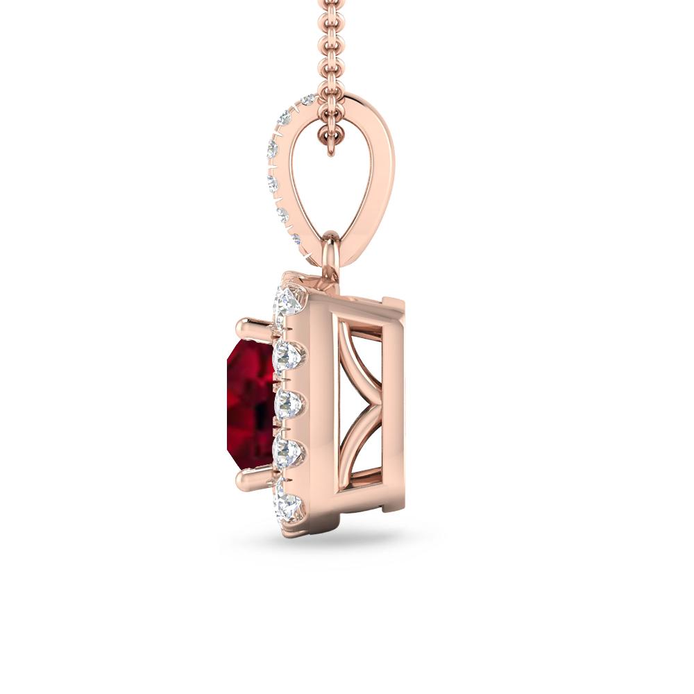 Rose Gold - Garnet