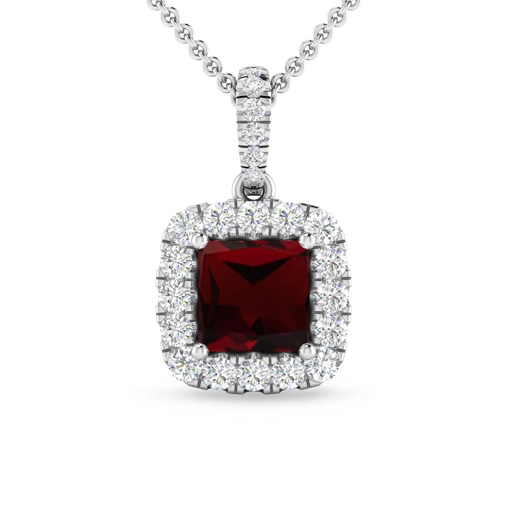 White Gold - Garnet