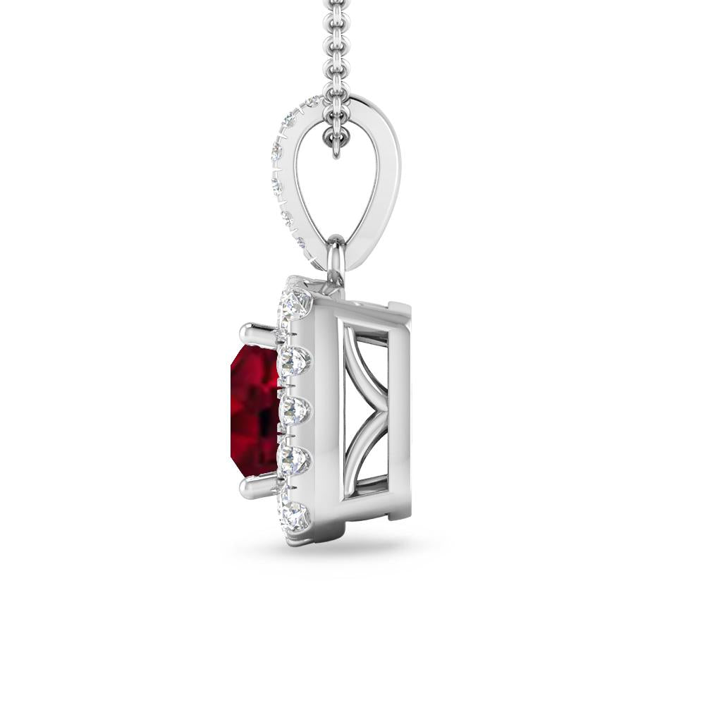 White Gold - Garnet