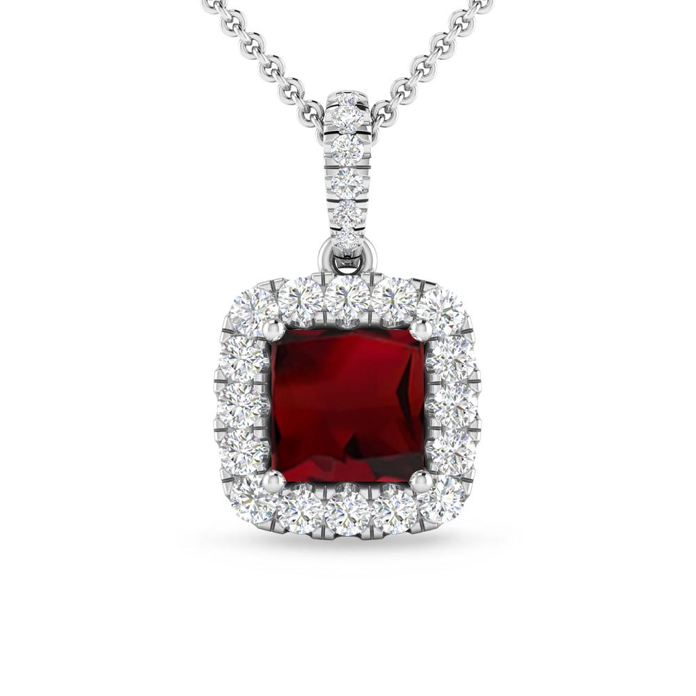 White Gold - Garnet