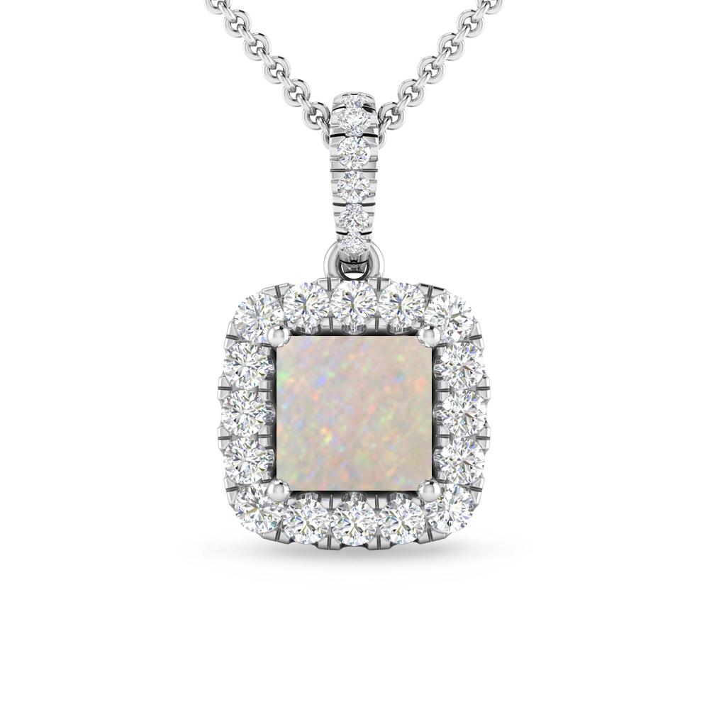 White Gold - Opal