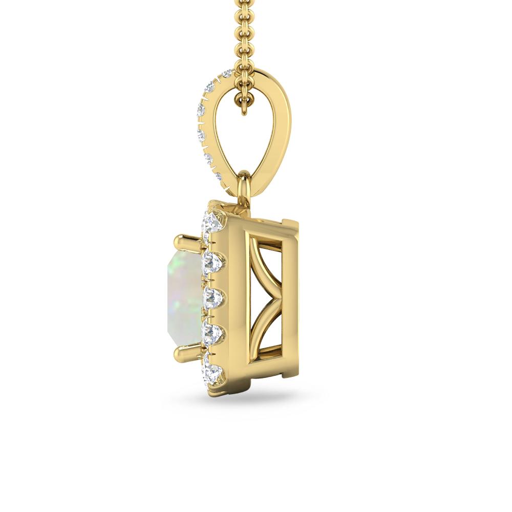 Yellow Gold - Opal