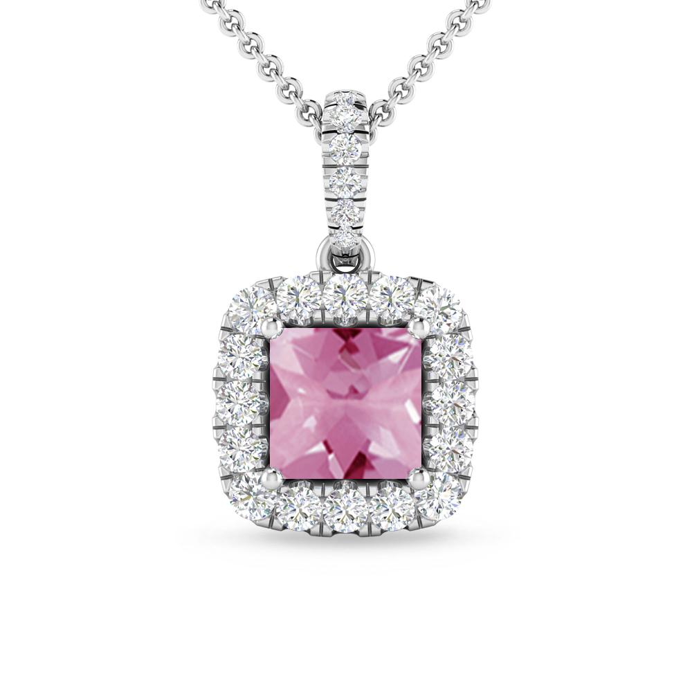 White Gold - Pink Tourmaline