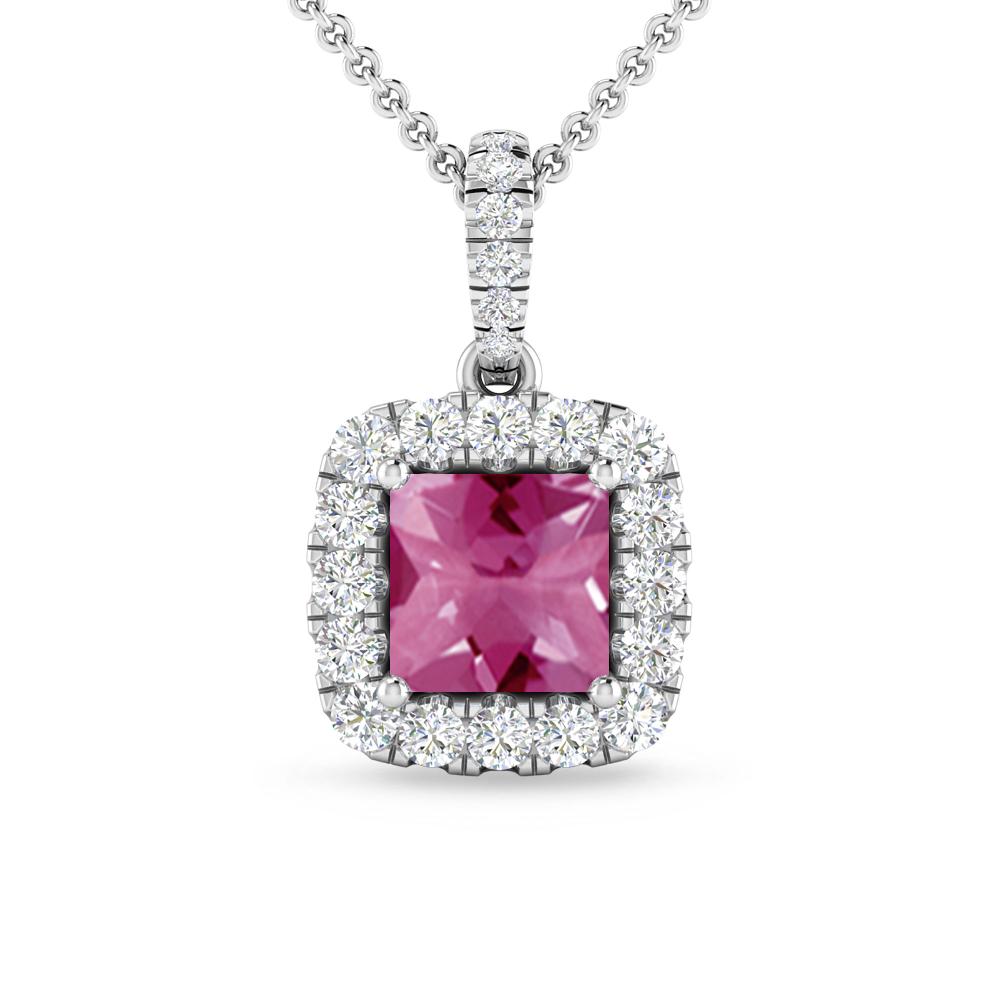 White Gold - Pink Tourmaline