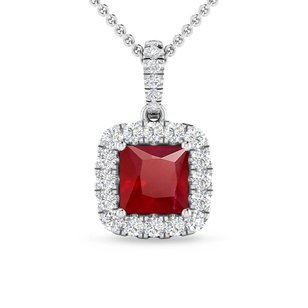 White Gold - Ruby