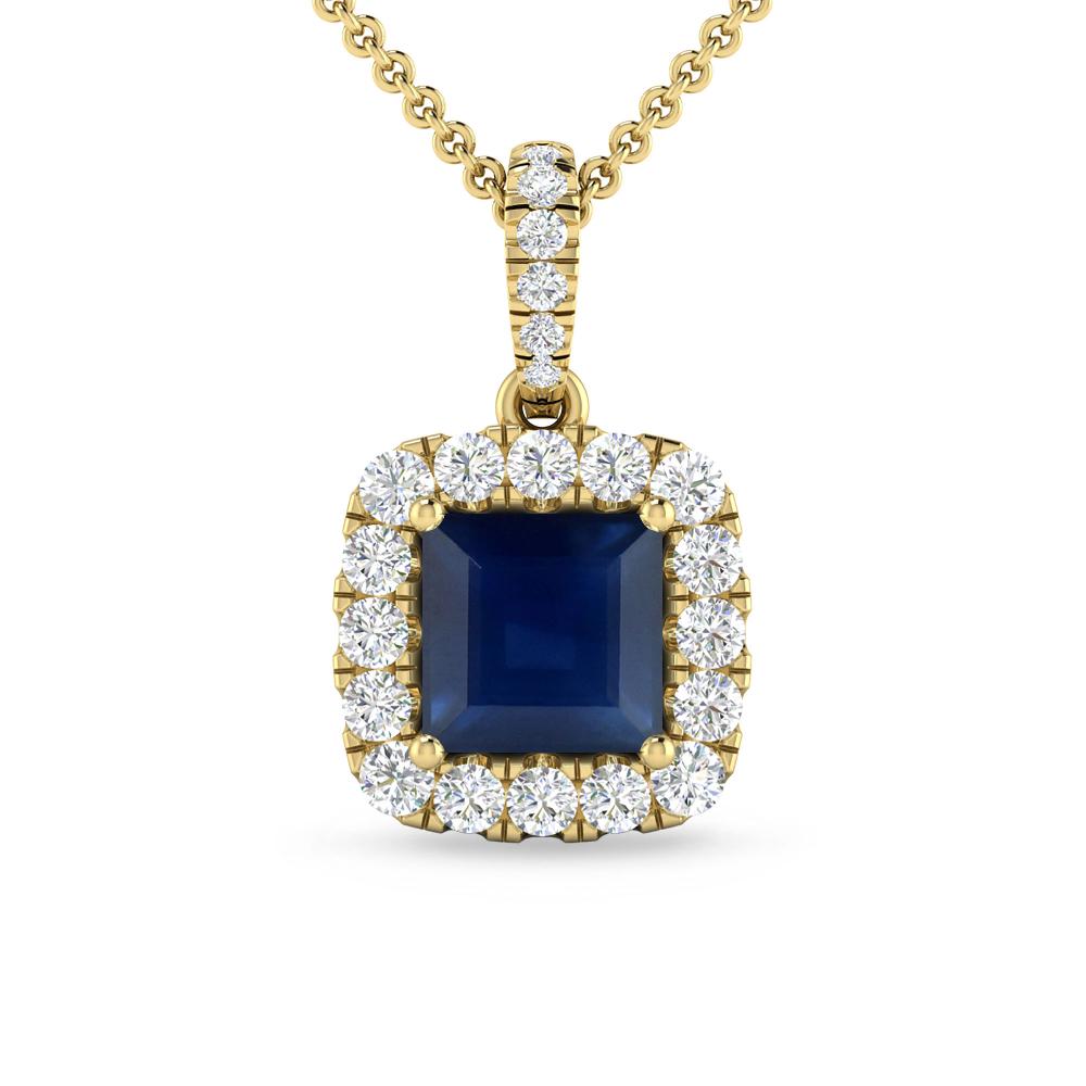 Yellow Gold - Sapphire