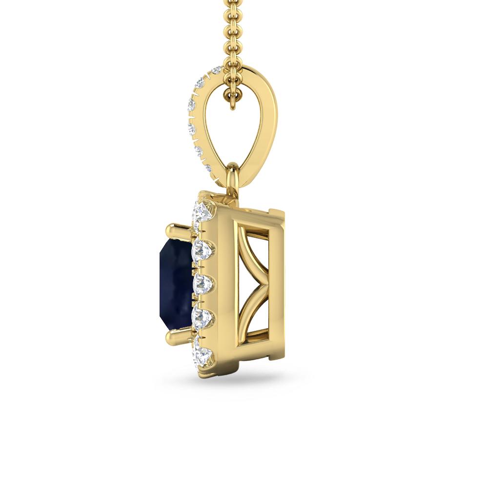 Yellow Gold - Sapphire