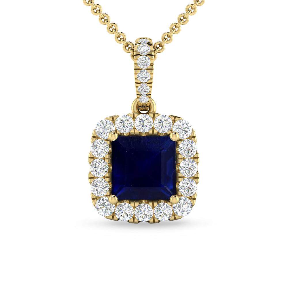 Yellow Gold - Sapphire