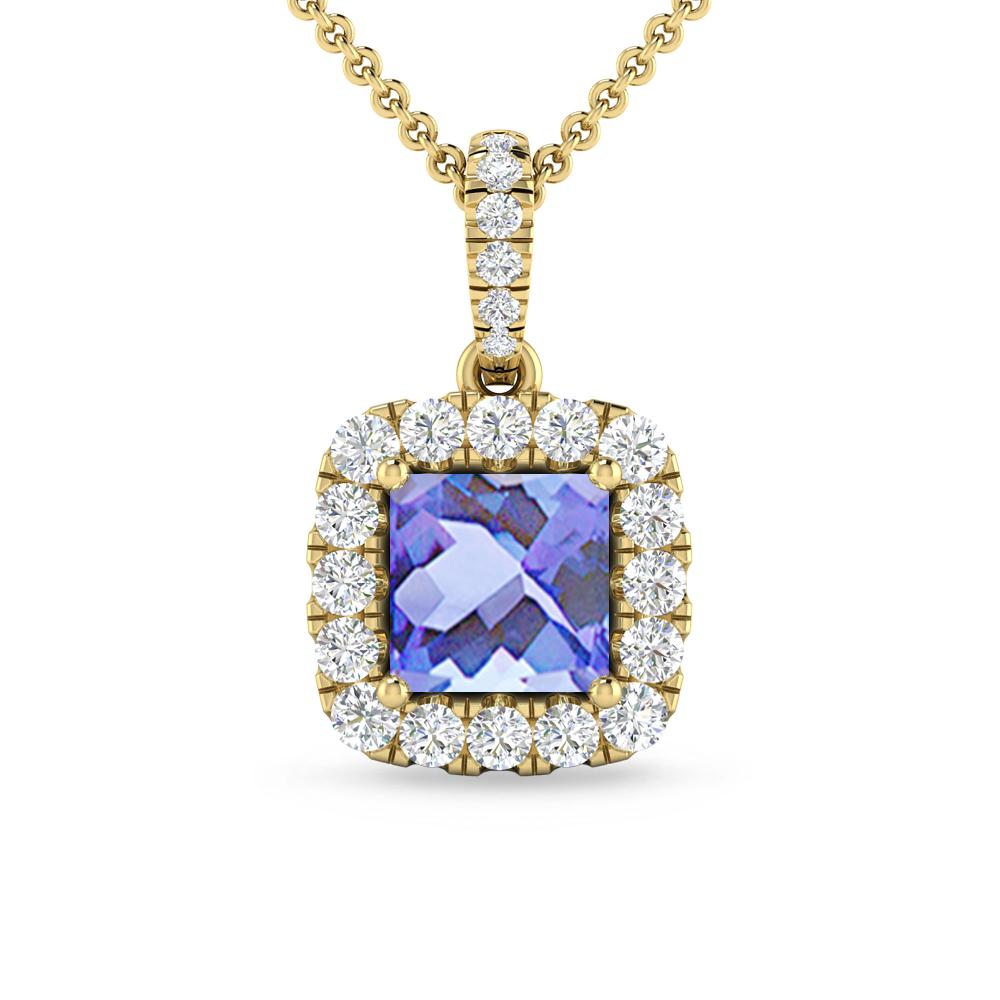 Yellow Gold - Tanzanite