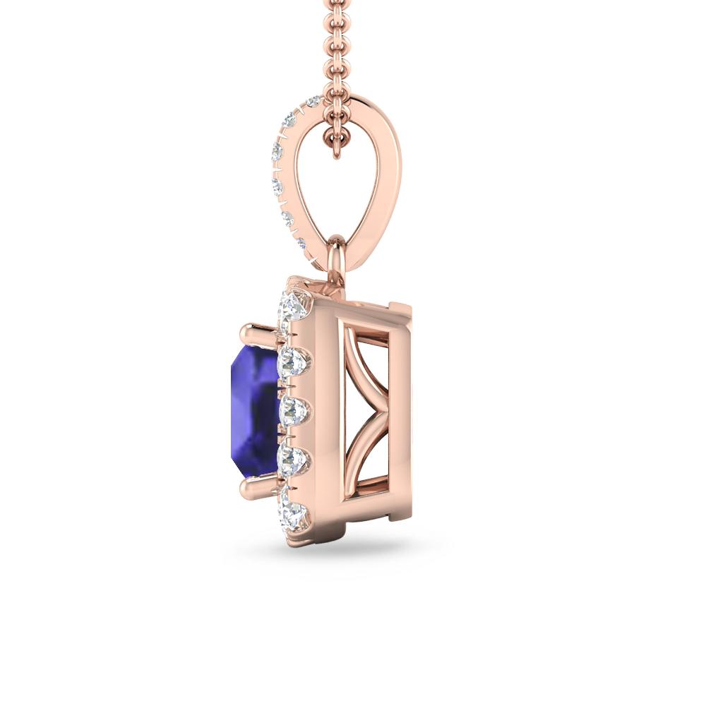 Rose Gold - Tanzanite