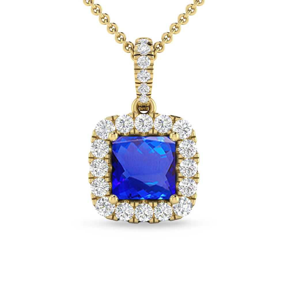 Yellow Gold - Tanzanite