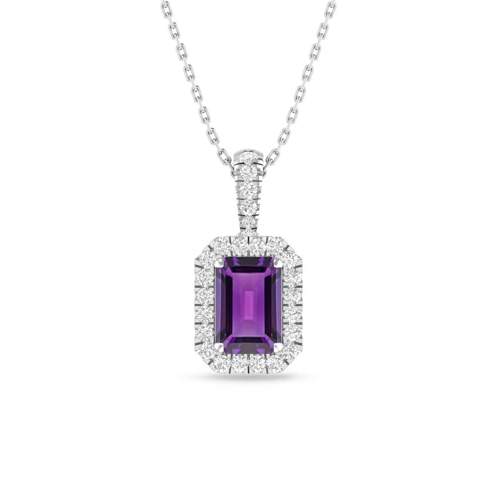 White Gold - Amethyst