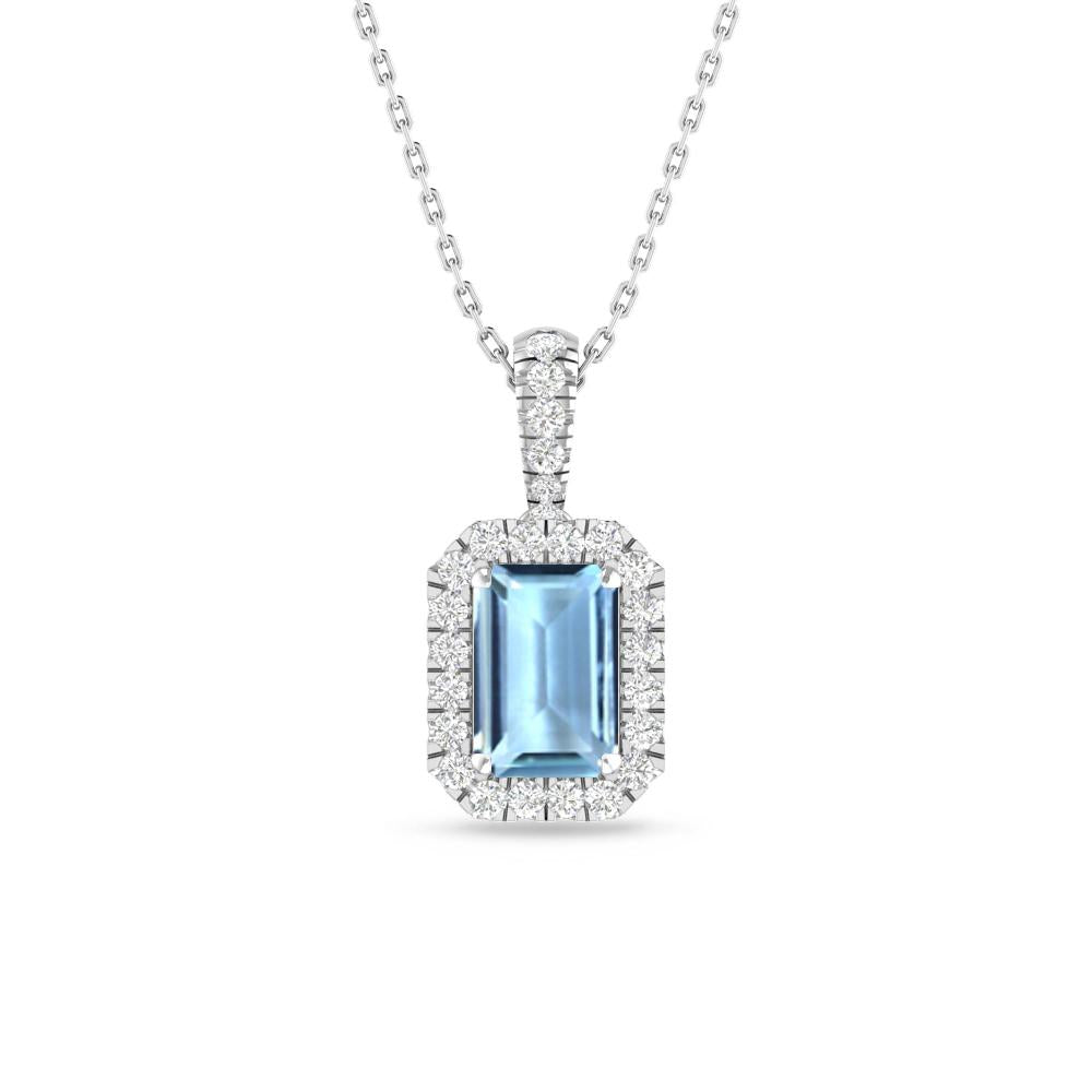 White Gold - Aquamarine