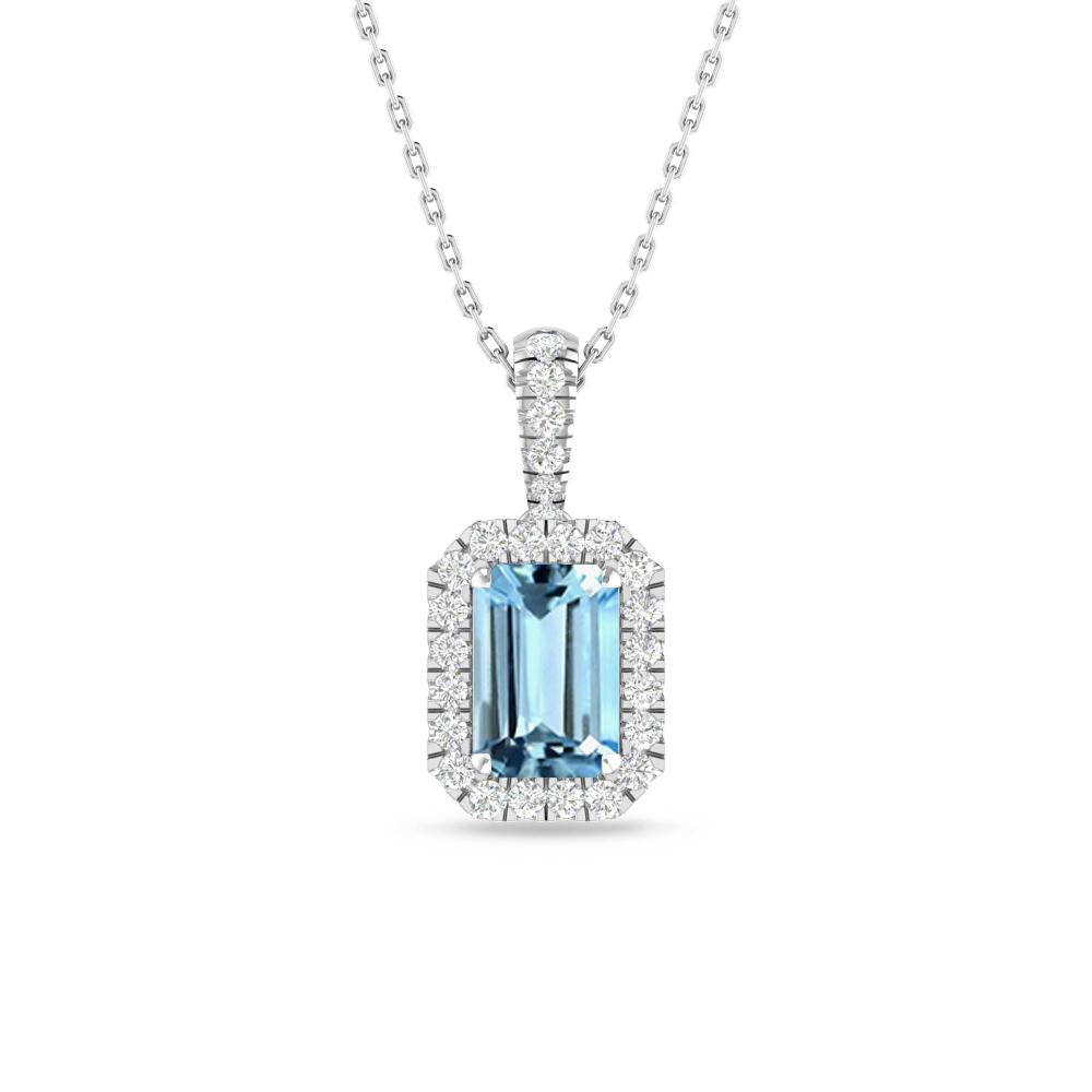 White Gold - Aquamarine