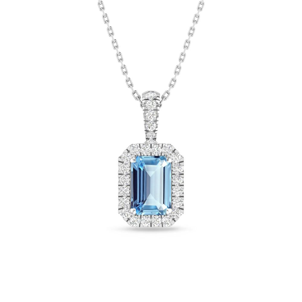 White Gold - Aquamarine
