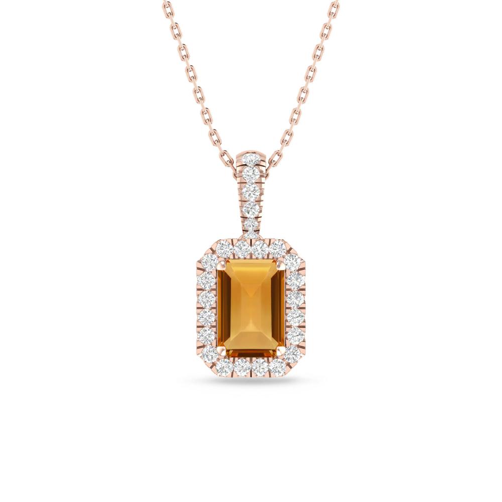 Rose Gold - Citrine