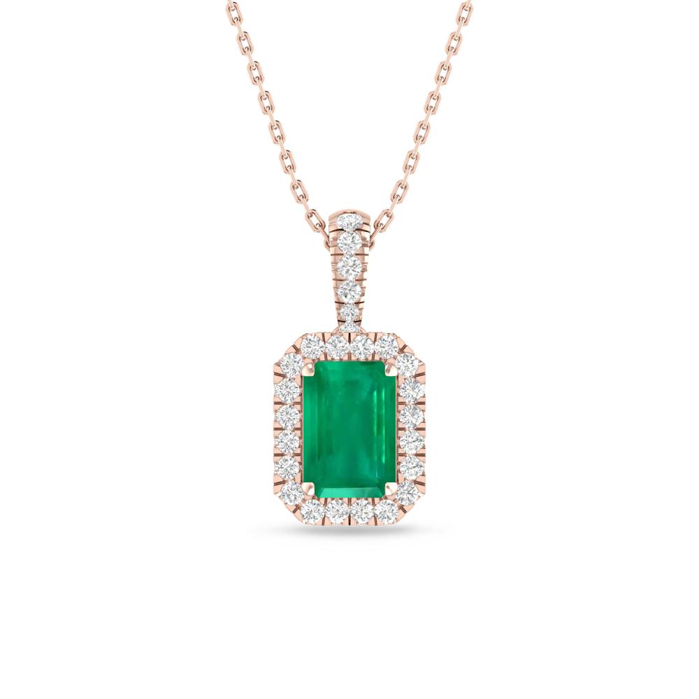 Rose Gold - Emerald