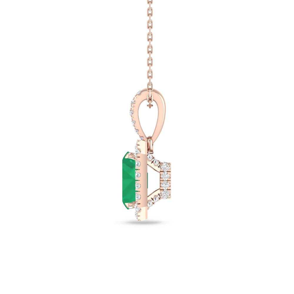 Rose Gold - Emerald