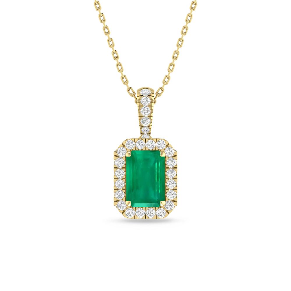 Yellow Gold - Emerald