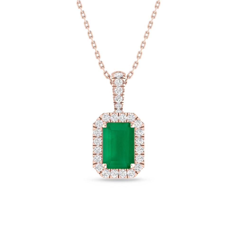 Rose Gold - Emerald