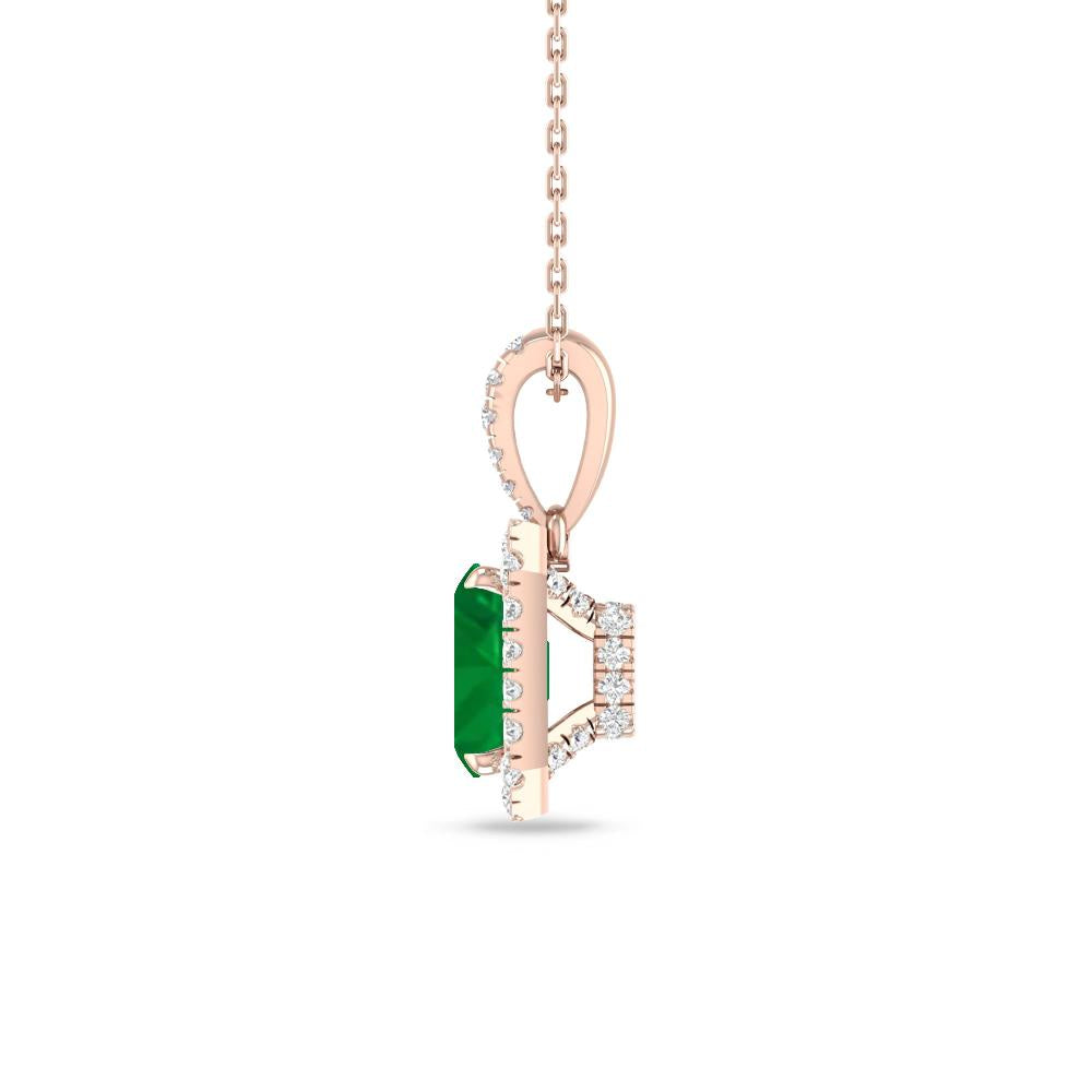 Rose Gold - Emerald