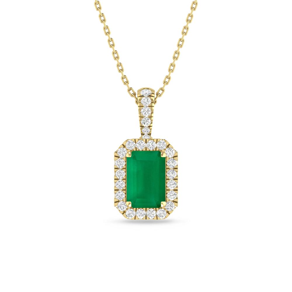 Yellow Gold - Emerald