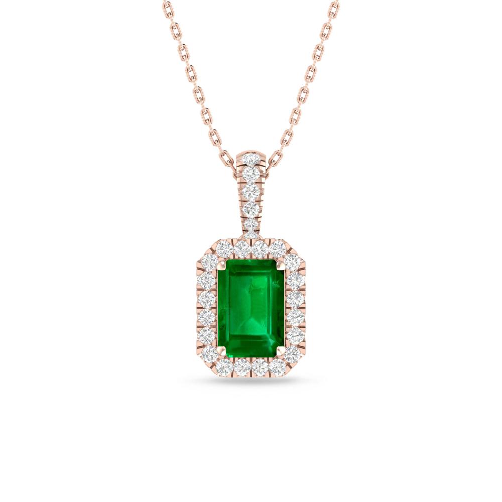 Rose Gold - Emerald